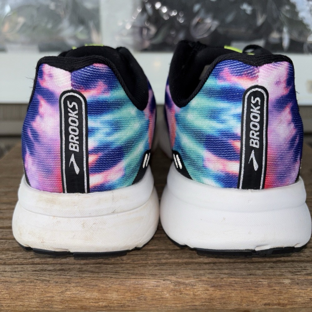 Size 9 -  BROOKS 'Launch 8'  Road Running Shoes - Tie Die Print 1203451B011 - Picture 6 of 12